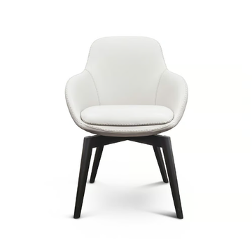 DOWNTOWN - Upholstered Deerskin chair with armrests by formitalia luxury group - view 3